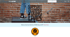 Desktop Screenshot of pro-actionherts.org